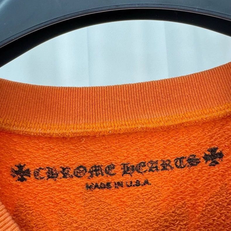 Chrome Hearts Chrome Hearts Orange Sword Print Sweatshirt-yf Size US S / EU 44-46 / 1 - 5 Thumbnail