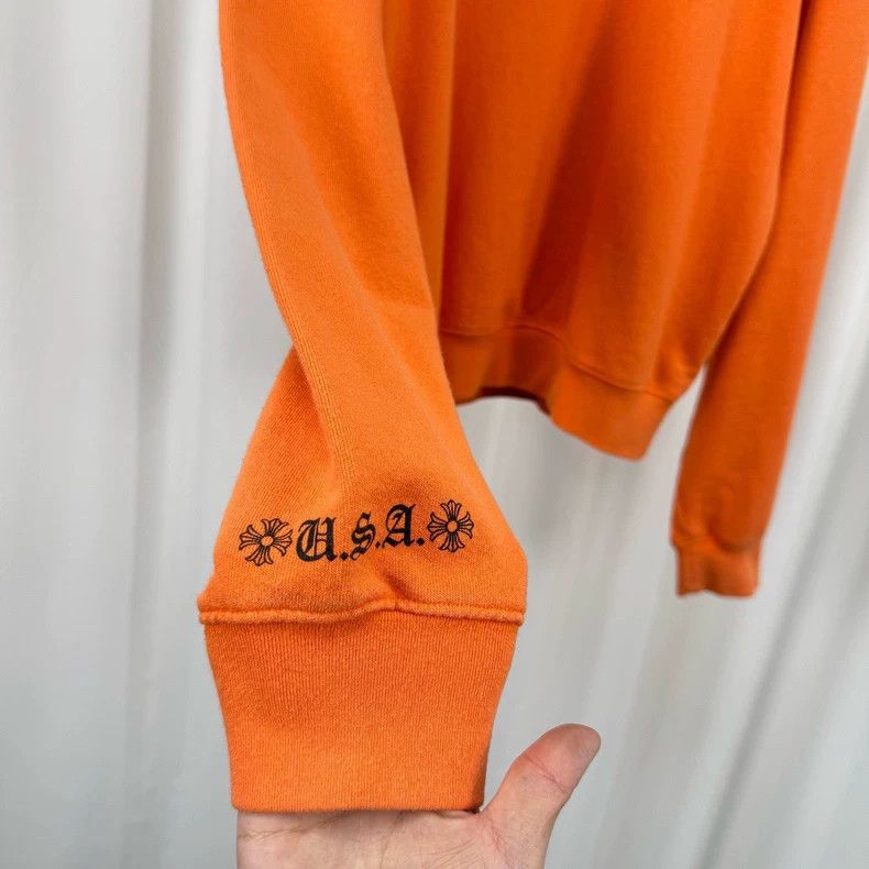 Chrome Hearts Chrome Hearts Orange Sword Print Sweatshirt-yf Size US S / EU 44-46 / 1 - 4 Thumbnail