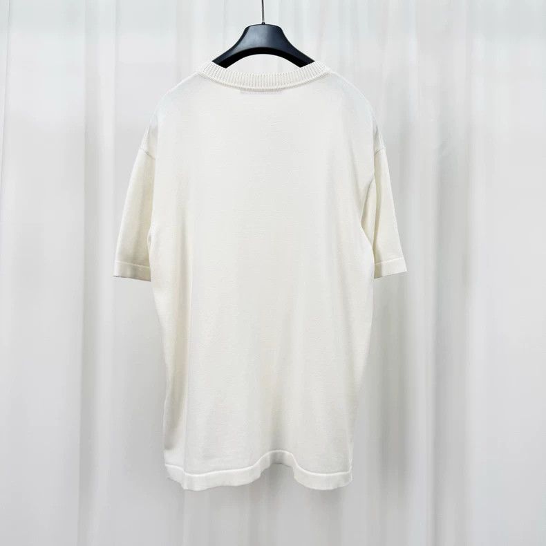 Louis Vuitton Louis Vuitton Embroidered Knit Short Sleeve-yf Size US L / EU 52-54 / 3 - 2 Thumbnail