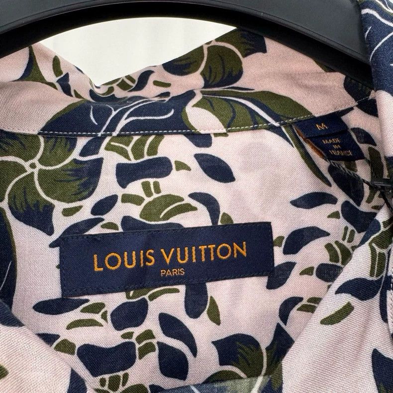 Louis Vuitton Louis Vuitton Floral Silk Short-Sleeve Shirt-yf Size US M / EU 48-50 / 2 - 5 Thumbnail