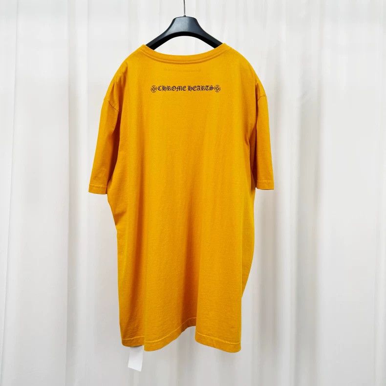 Chrome Hearts Chrome Hearts Yellow Print Short Sleeve Shirt-yf Size US XXL / EU 58 / 5 - 2 Thumbnail