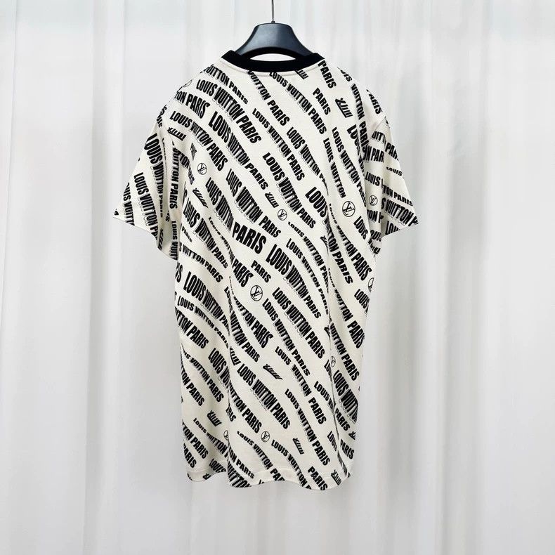 Louis Vuitton Louis Vuitton Chain Print Short Sleeve Shirt-yf Size US M / EU 48-50 / 2 - 2 Thumbnail