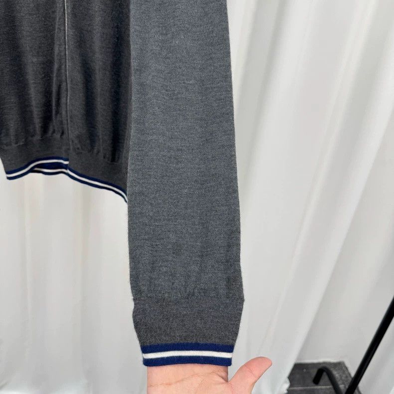Hermes Hermes Cashmere Zip Knit Jacket-yf Size US XL / EU 56 / 4 - 4 Thumbnail