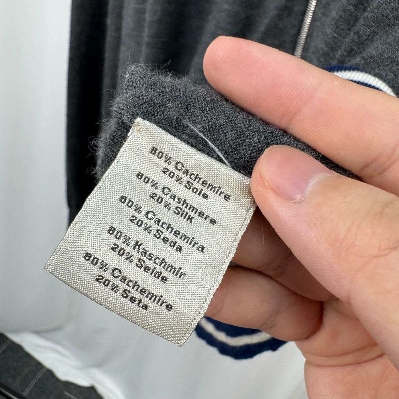 Hermes Hermes Cashmere Zip Knit Jacket-yf Size US XL / EU 56 / 4 - 6 Thumbnail
