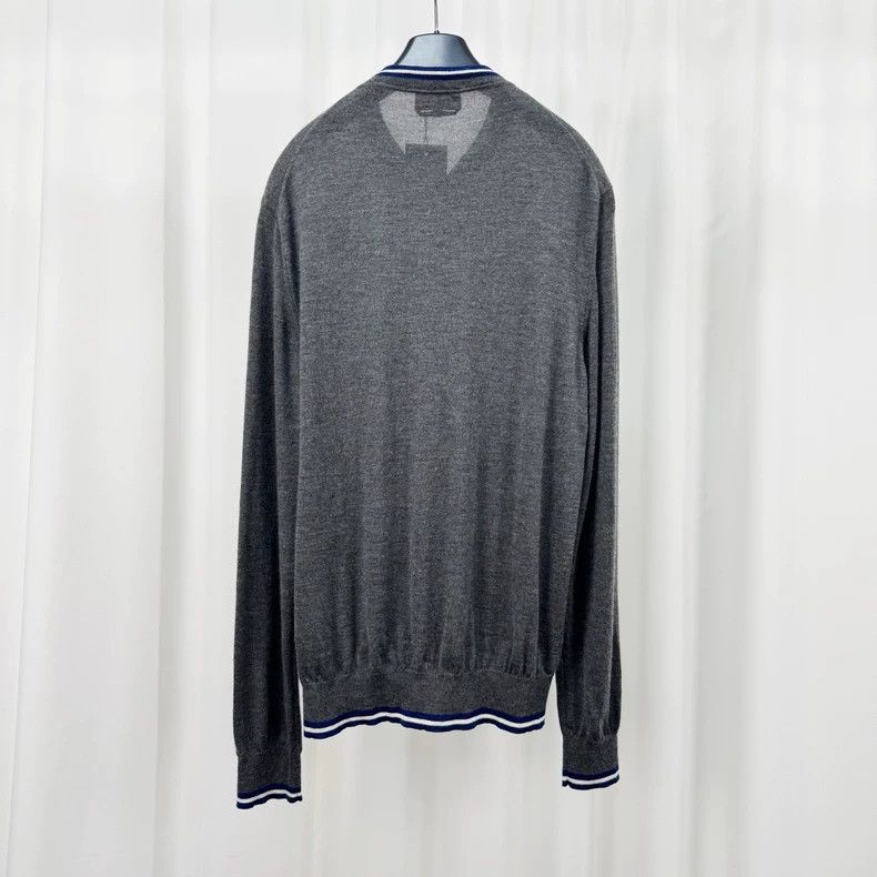 Hermes Hermes Cashmere Zip Knit Jacket-yf Size US XL / EU 56 / 4 - 2 Thumbnail