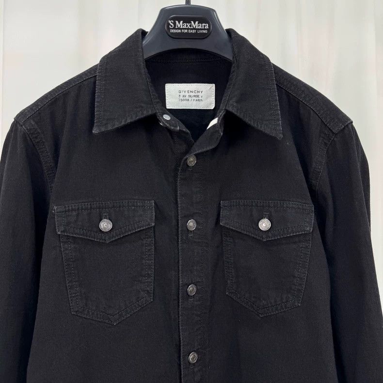 Givenchy Givenchy Rainbow Embroidered Denim Shirt-yf Size US XS / EU 42 / 0 - 3 Thumbnail