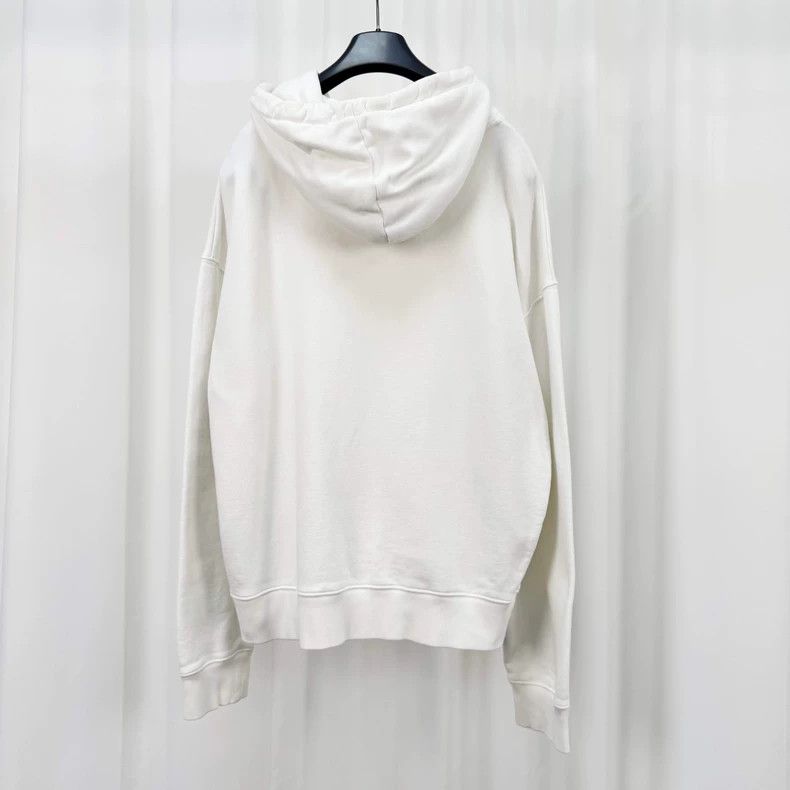 Dior Dior Travis Scott Embroidered White Hoodie-yf Size US XL / EU 56 / 4 - 2 Thumbnail