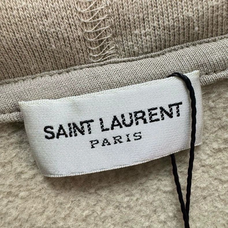 Saint Laurent Paris Saint Laurent Printed Letter Hoodie-yf Size US XL / EU 56 / 4 - 5 Thumbnail