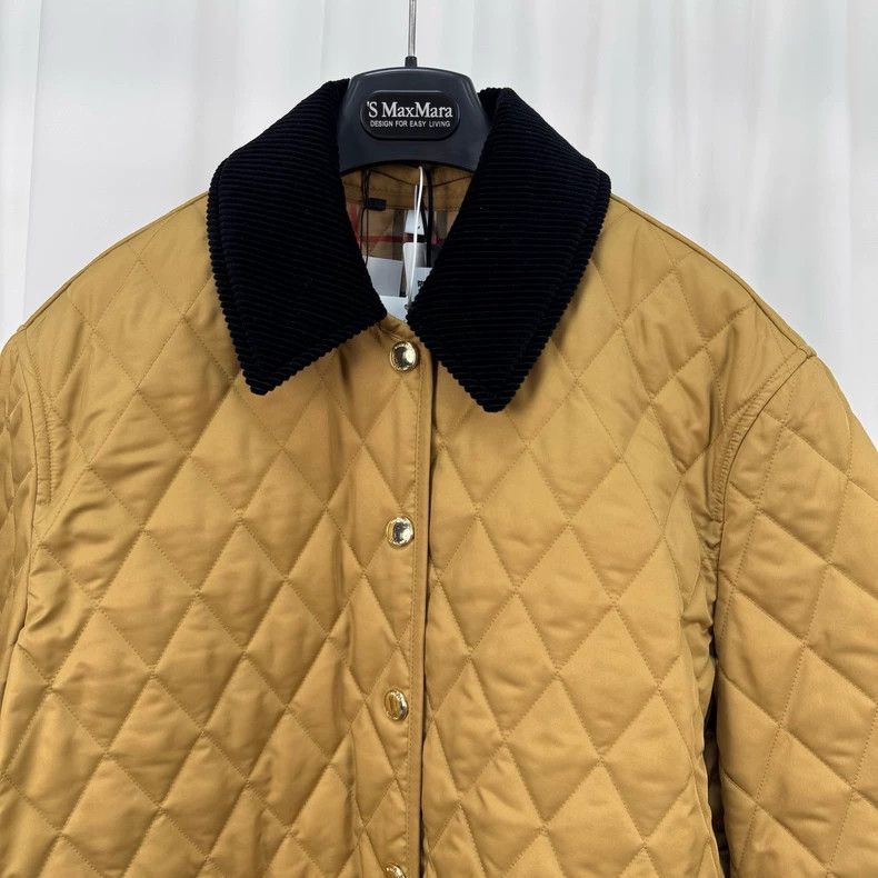 Burberry Burberry Quilted Gold Button Coat-yf Size US M / EU 48-50 / 2 - 3 Thumbnail