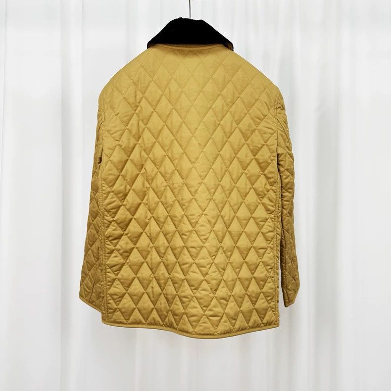 Burberry Burberry Quilted Gold Button Coat-yf Size US M / EU 48-50 / 2 - 2 Thumbnail