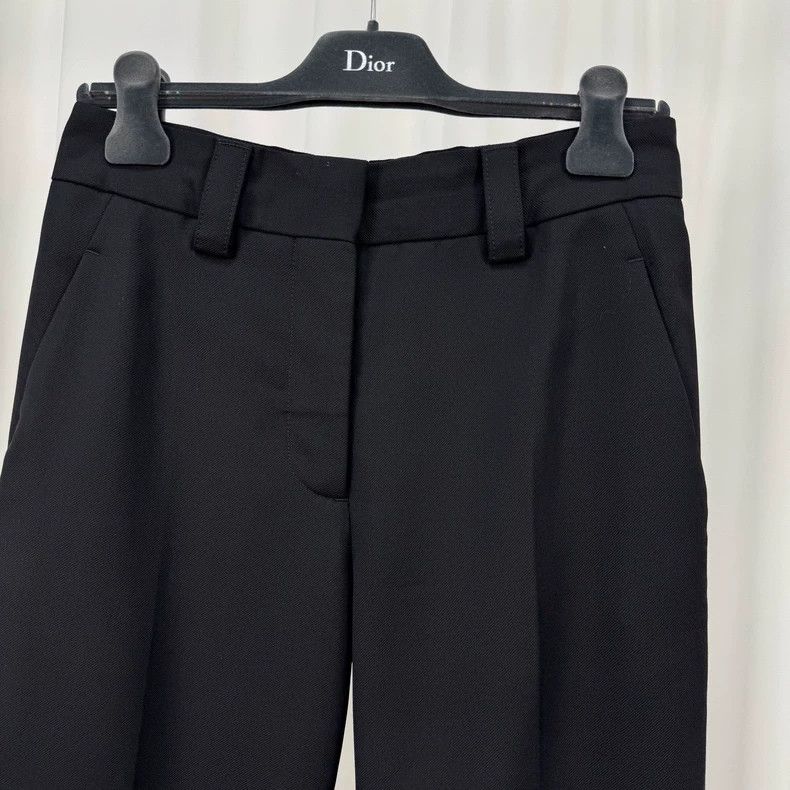 Acne Studios Acne Studios Black Wool Casual Pants-yf Size US 34 / EU 50 - 3 Thumbnail
