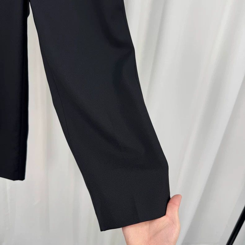 Acne Studios Acne Studios Black Wool Casual Pants-yf Size US 34 / EU 50 - 4 Thumbnail