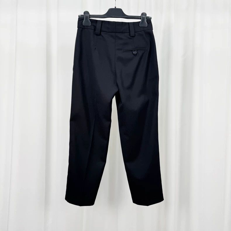 Acne Studios Acne Studios Black Wool Casual Pants-yf Size US 34 / EU 50 - 2 Thumbnail