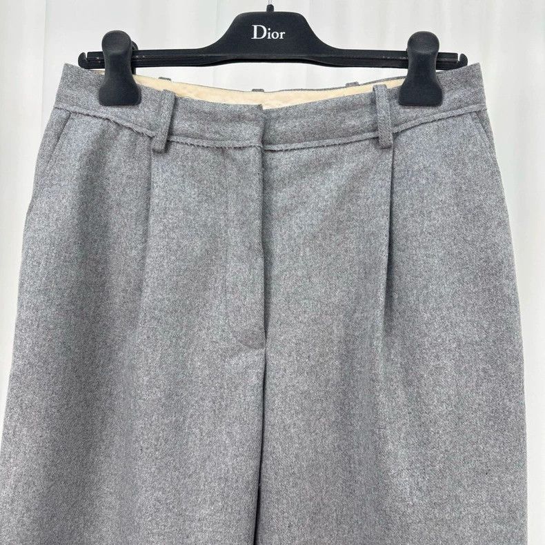 Acne Studios Acne Studios Gray Wool Casual Pants-yf Size US 38 / EU 54 - 3 Thumbnail