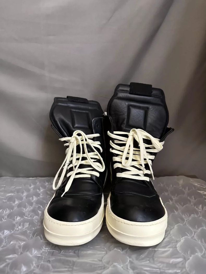 Rick Owens Rick Owens High-Top Leather Sneakers-yf Size US 10.5 / EU 43-44 - 2 Thumbnail