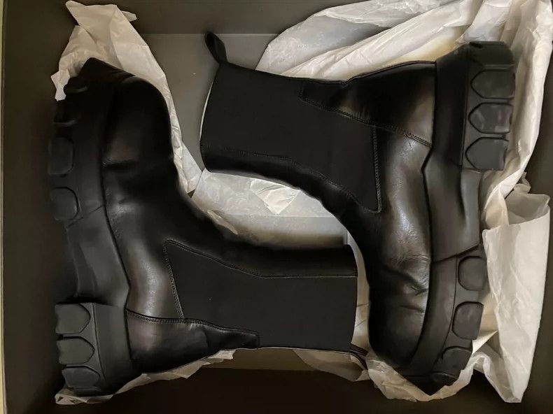Rick Owens Rick Owens Octopus Sole Chelsea Boots-yf Size US 10.5 / EU 43-44 - 4 Thumbnail