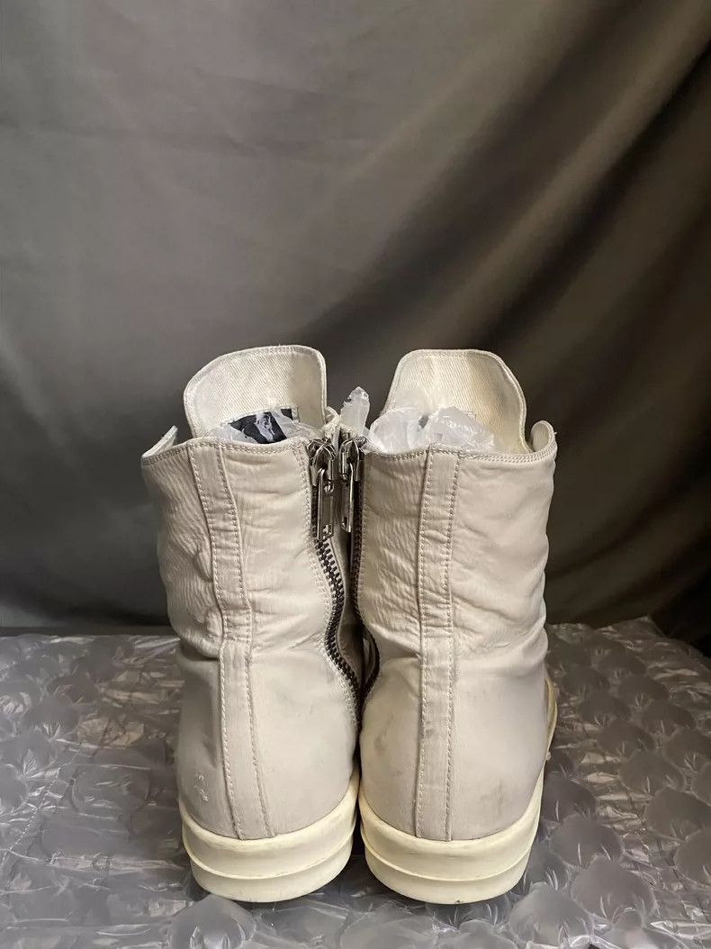 Rick Owens Rick Owens Milk High-Top Boots Silk Surface-yf Size US 10.5 / EU 43-44 - 4 Thumbnail