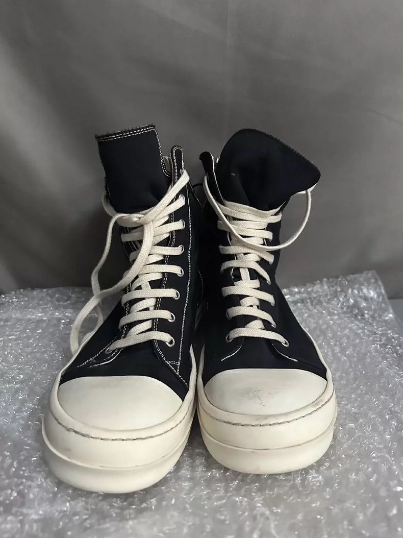 Rick Owens Rick Owens High-Top Sneakers Black-yf Size US 9.5 / EU 42-43 - 3 Thumbnail