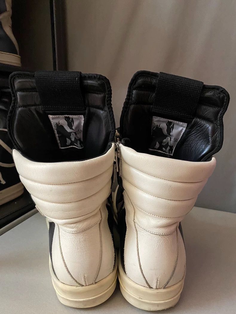 Rick Owens Rick Owens High-Top Leather Sneakers-yf Size US 10.5 / EU 43-44 - 4 Thumbnail