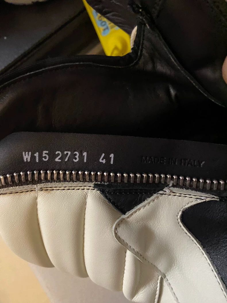 Rick Owens Rick Owens Leather High-Top Sneakers-yf Size US 10.5 / EU 43-44 - 6 Thumbnail