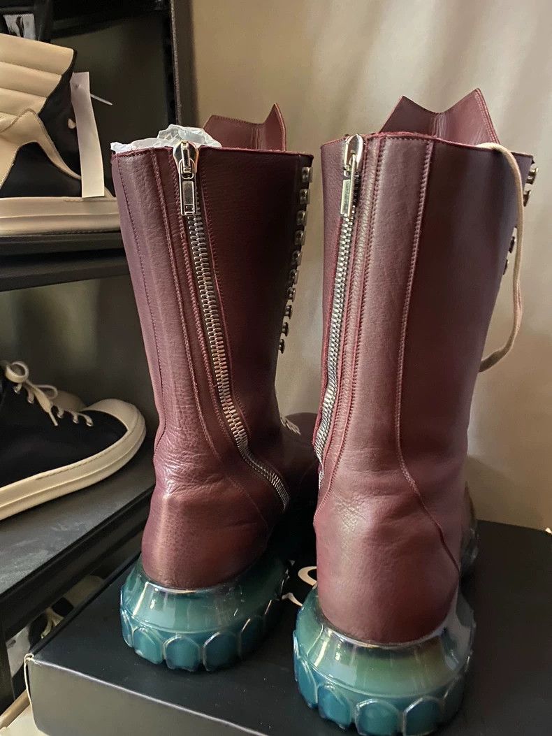 Rick Owens Rick Owens Bozo Red Octopus Sole Boots-yf Size US 10.5 / EU 43-44 - 4 Thumbnail