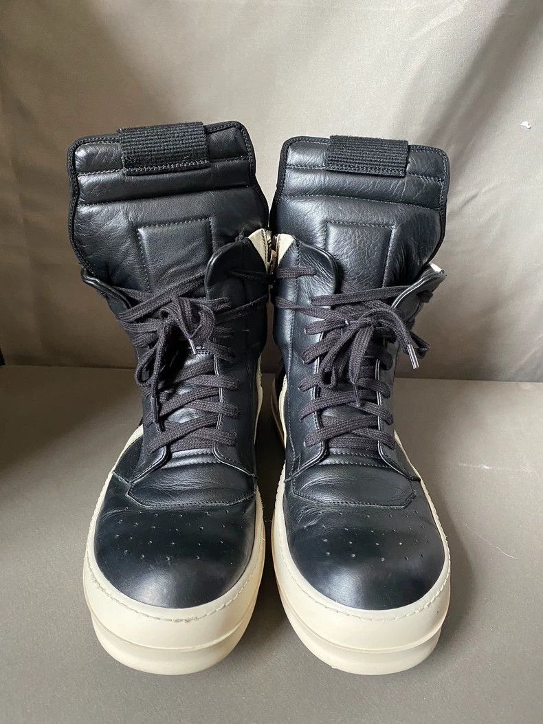 Rick Owens Rick Owens High-Top Leather Sneakers-yf Size US 9.5 / EU 42-43 - 2 Thumbnail