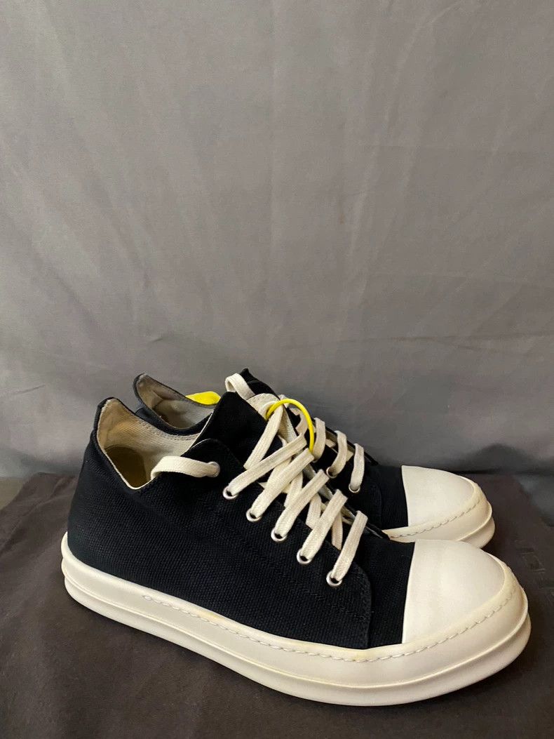 Rick Owens Rick Owens Low-Top Canvas Sneakers-yf Size US 10.5 / EU 43-44 - 3 Thumbnail