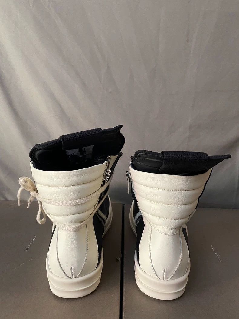 Rick Owens Rick Owens High-Top Leather Sneakers-yf Size US 10.5 / EU 43-44 - 4 Thumbnail
