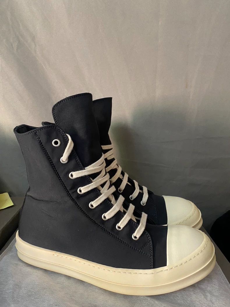Rick Owens Rick Owens High-Top Canvas Sneakers-yf Size US 9.5 / EU 42-43 - 3 Thumbnail