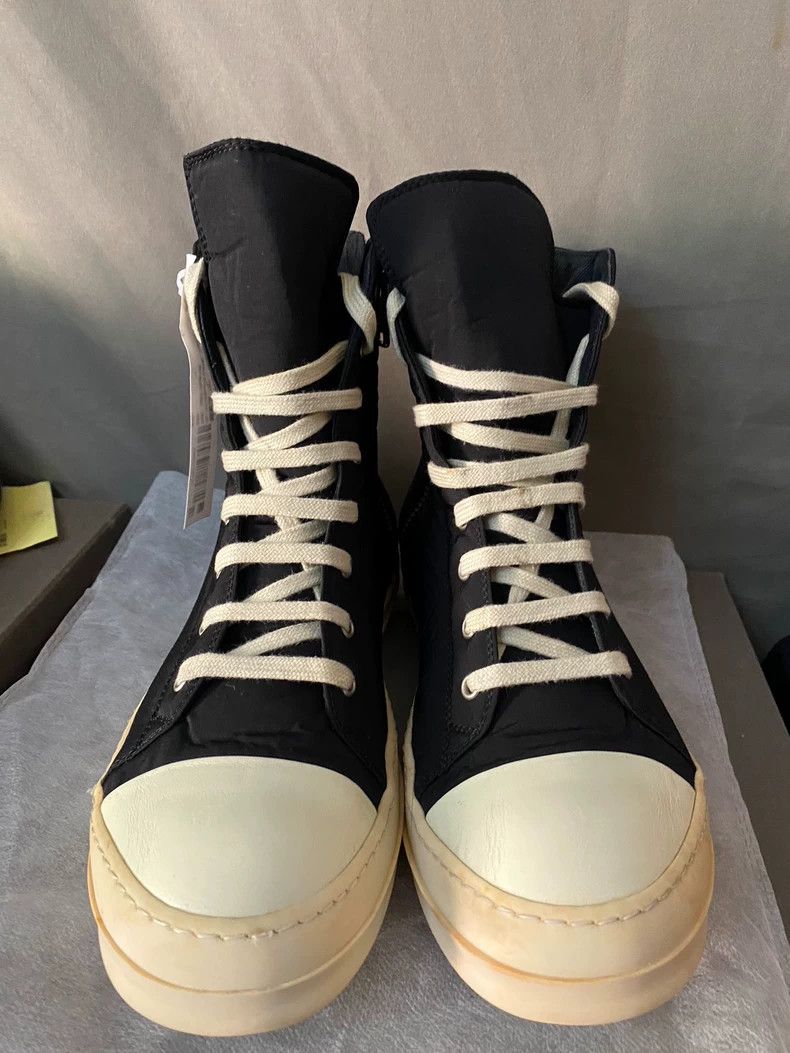 Rick Owens Rick Owens High-Top Sneakers Black-yf Size US 9.5 / EU 42-43 - 2 Thumbnail