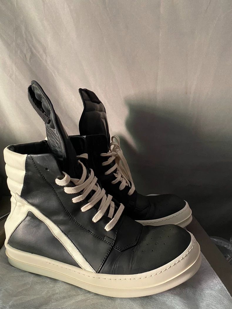 Rick Owens Rick Owens High-Top Leather Boots-yf Size US 9.5 / EU 42-43 - 3 Thumbnail
