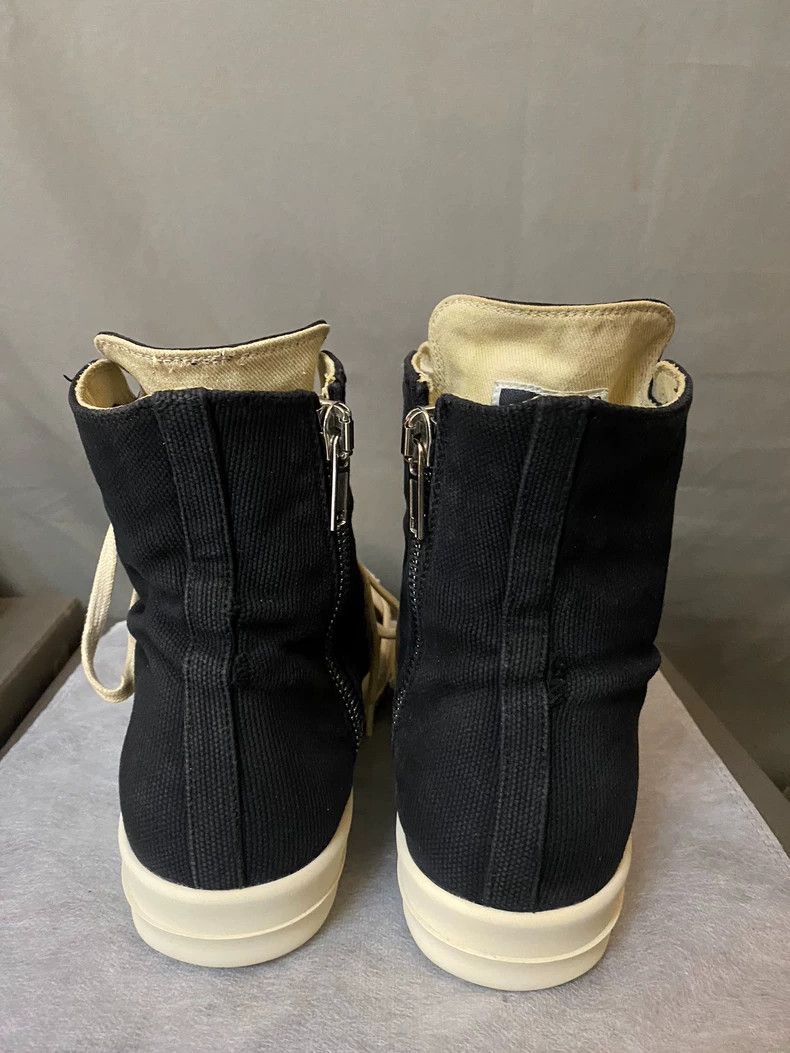 Rick Owens Rick Owens Canvas High-Top Sneakers-yf Size US 8.5 / EU 41-42 - 4 Thumbnail