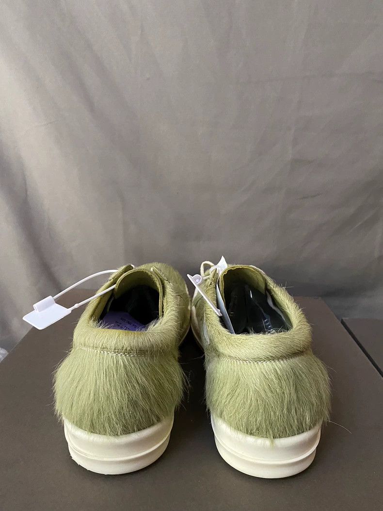 Rick Owens Rick Owens Green Pony Hair Sneakers-yf Size US 10.5 / EU 43-44 - 4 Thumbnail