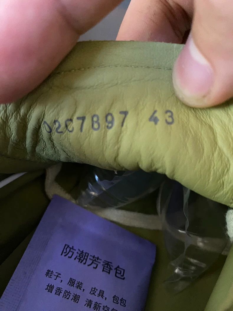 Rick Owens Rick Owens Green Pony Hair Sneakers-yf Size US 10.5 / EU 43-44 - 5 Thumbnail