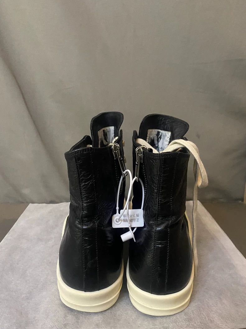 Rick Owens Rick Owens High-Top Leather Sneakers-yf Size US 10.5 / EU 43-44 - 4 Thumbnail