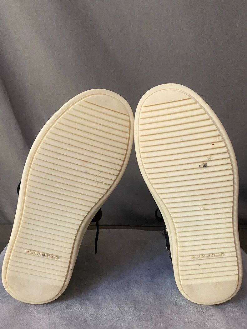 Rick Owens Rick Owens Waxed High-Top Sneakers-yf Size US 8.5 / EU 41-42 - 7 Thumbnail