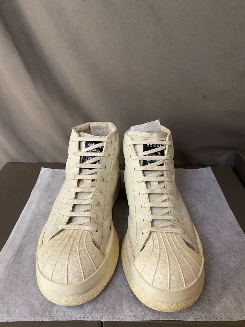 Rick Owens Rick Owens Adidas Shell Toe Sneakers-yf Size US 9.5 / EU 42-43 - 2 Thumbnail