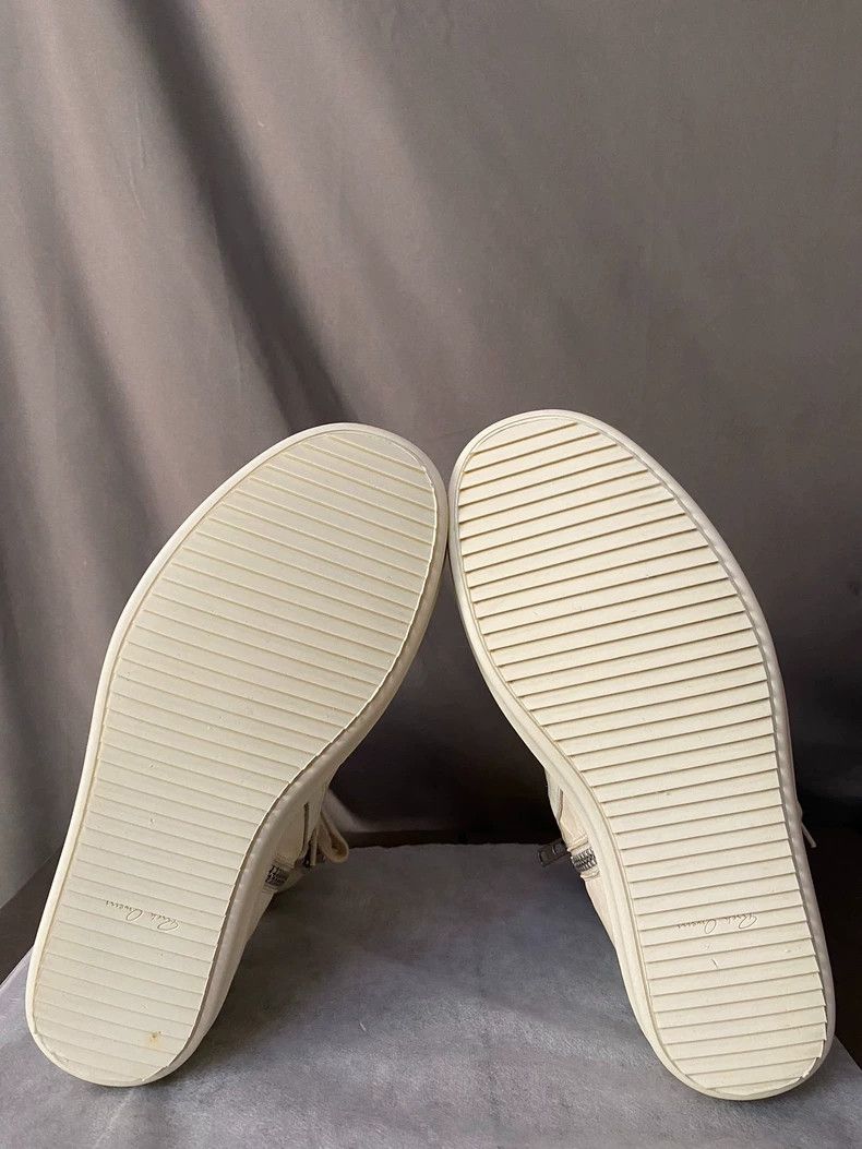 Rick Owens Rick Owens White Leather High-Top Boots-yf Size US 10.5 / EU 43-44 - 7 Thumbnail