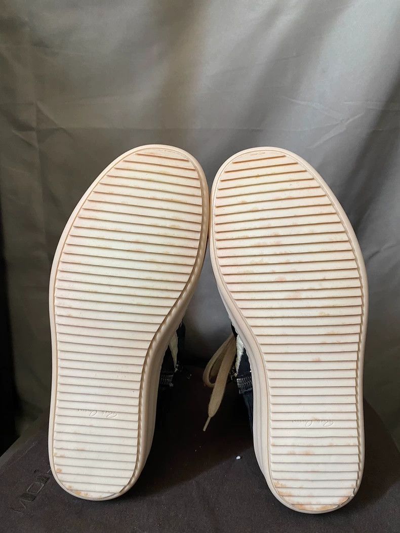 Rick Owens Rick Owens Fish Skin High-Top Sneakers-yf Size US 10.5 / EU 43-44 - 6 Thumbnail