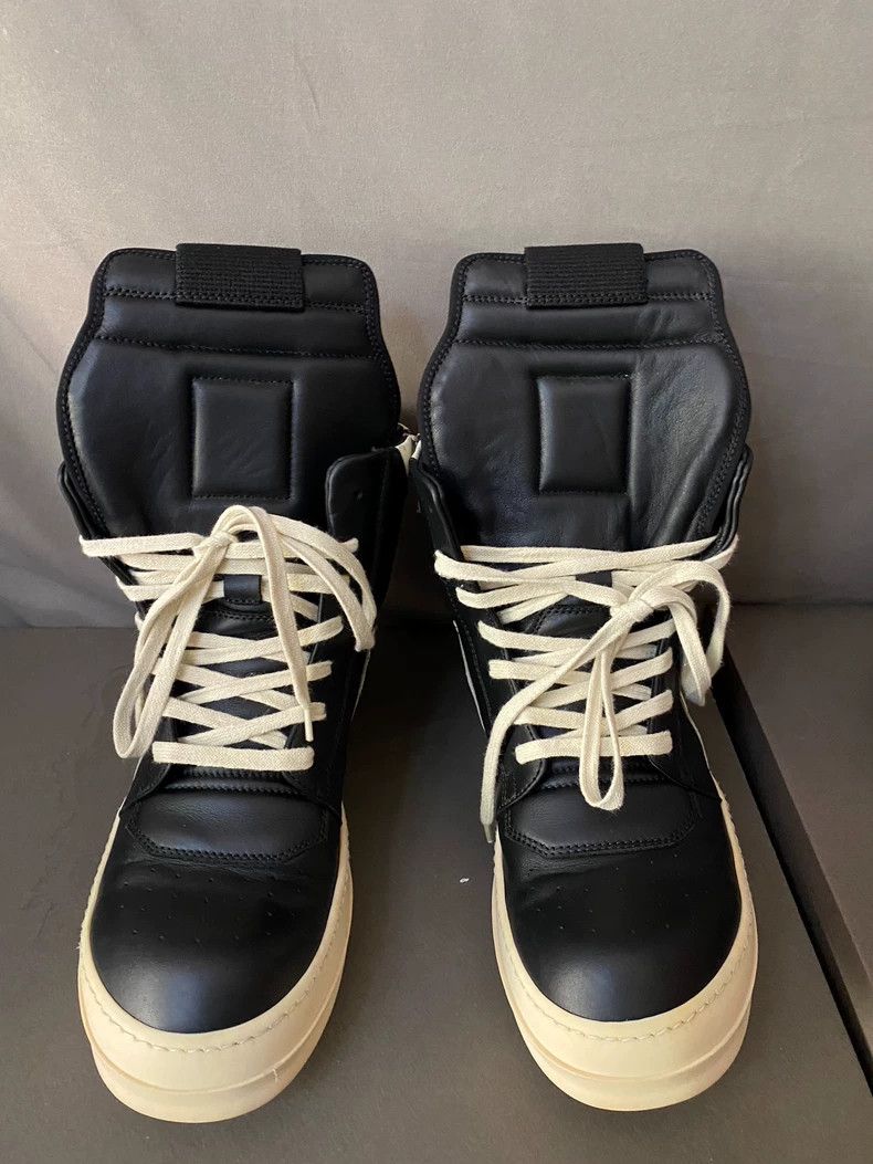 Rick Owens Rick Owens High-Top Leather Sneakers-yf Size US 9.5 / EU 42-43 - 2 Thumbnail