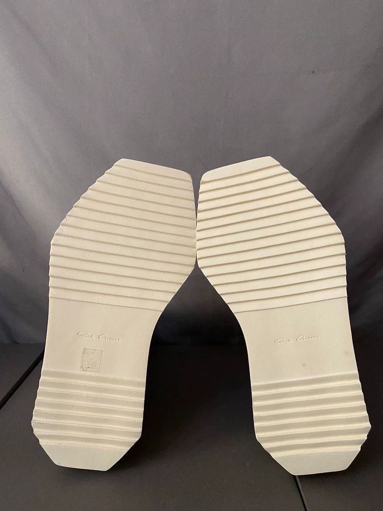 Rick Owens Rick Owens White Platform Boots-yf Size US 10.5 / EU 43-44 - 6 Thumbnail