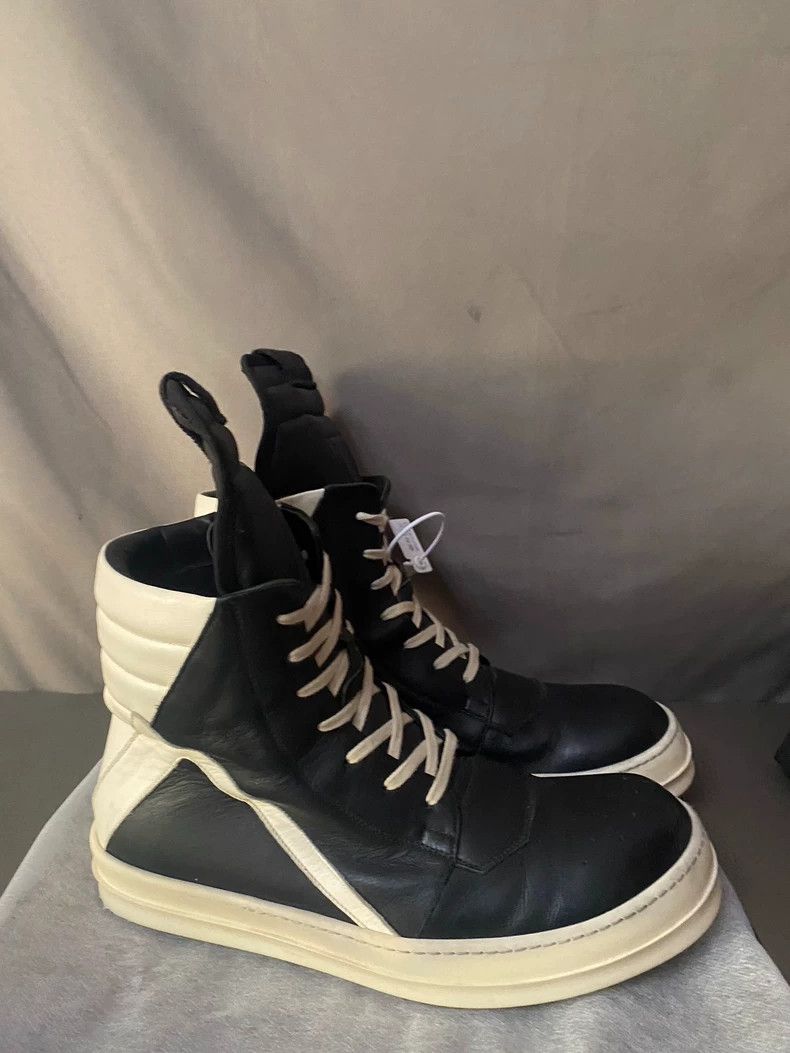 Rick Owens Rick Owens High-Top Leather Boots-yf Size US 10.5 / EU 43-44 - 3 Thumbnail
