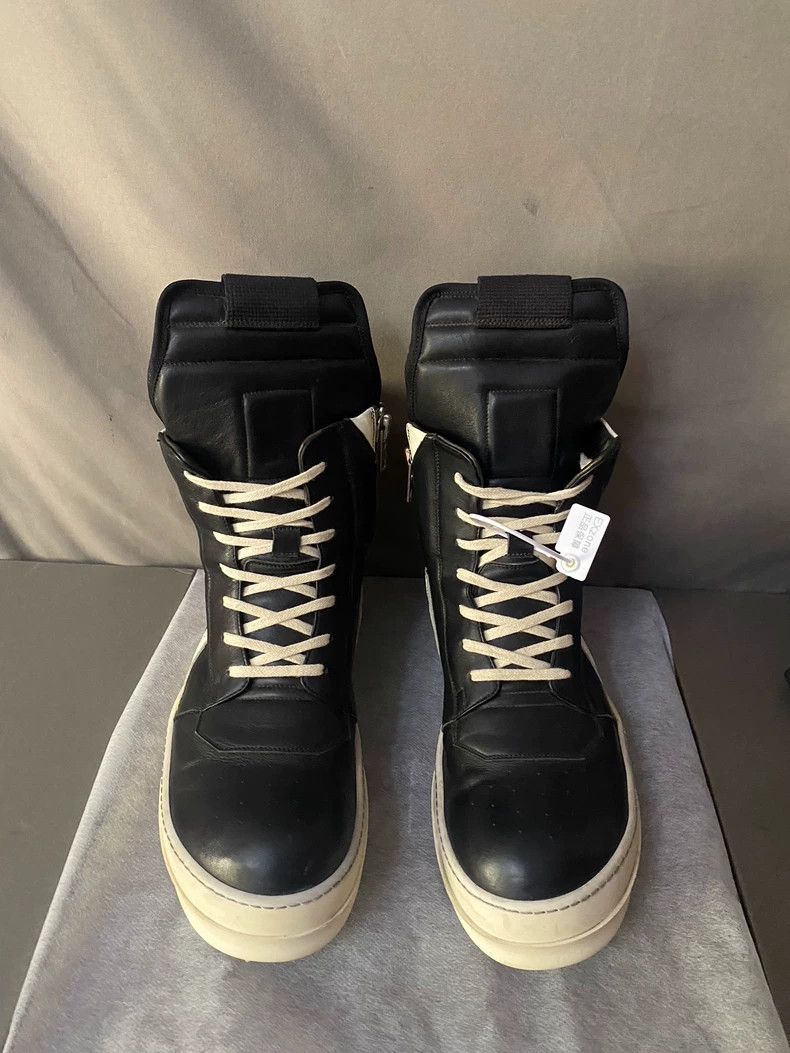 Rick Owens Rick Owens High-Top Leather Boots-yf Size US 10.5 / EU 43-44 - 2 Thumbnail