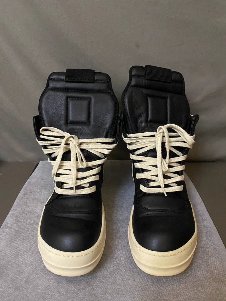 Rick Owens Rick Owens High-Top Leather Sneakers-yf Size US 10.5 / EU 43-44 - 2 Thumbnail
