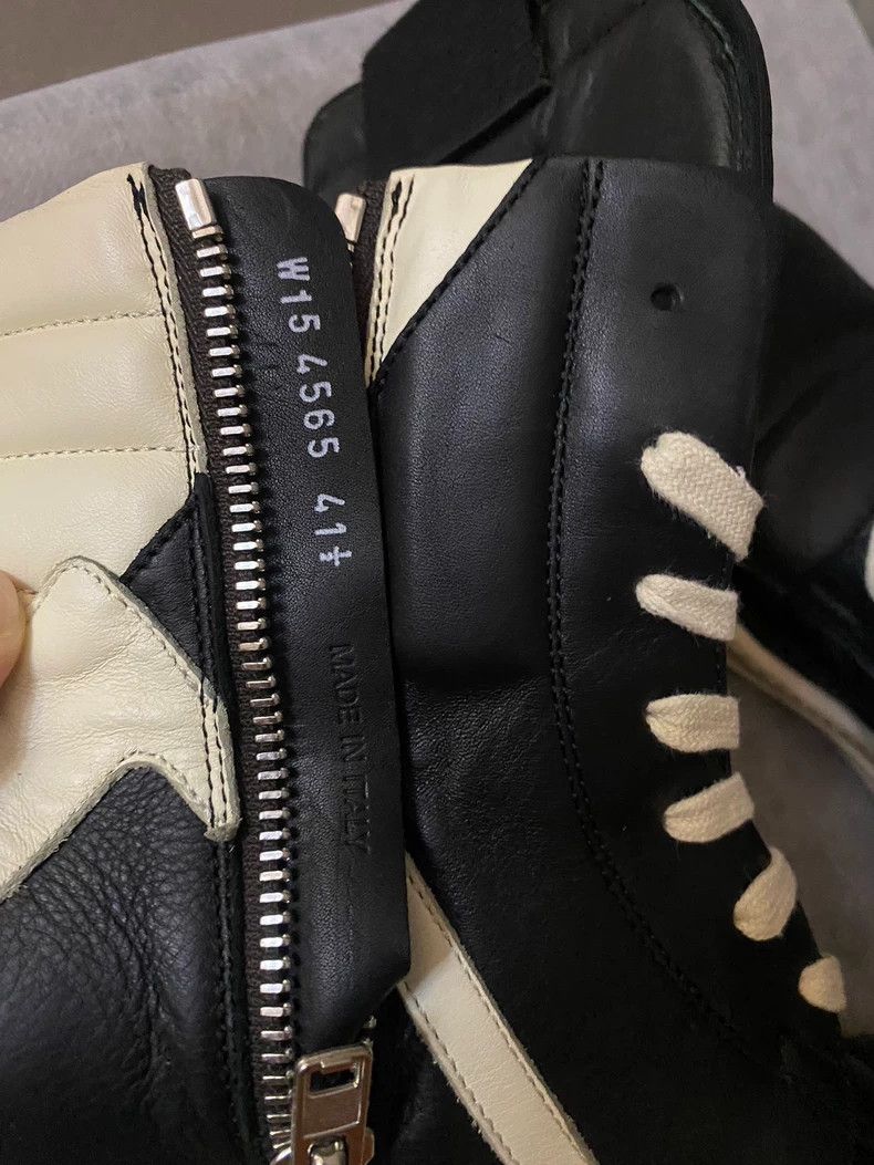 Rick Owens Rick Owens High-Top Leather Sneakers-yf Size US 10.5 / EU 43-44 - 6 Thumbnail