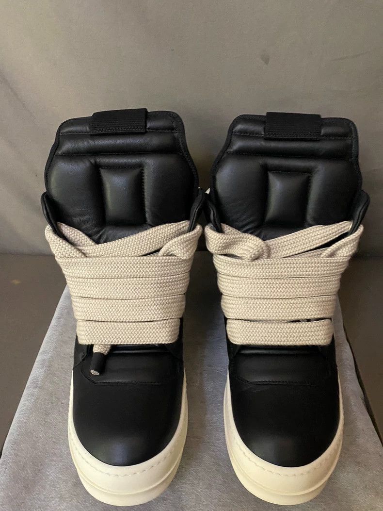Rick Owens Rick Owens High-Top Sneakers with Thick Laces-yf Size US 10.5 / EU 43-44 - 2 Thumbnail