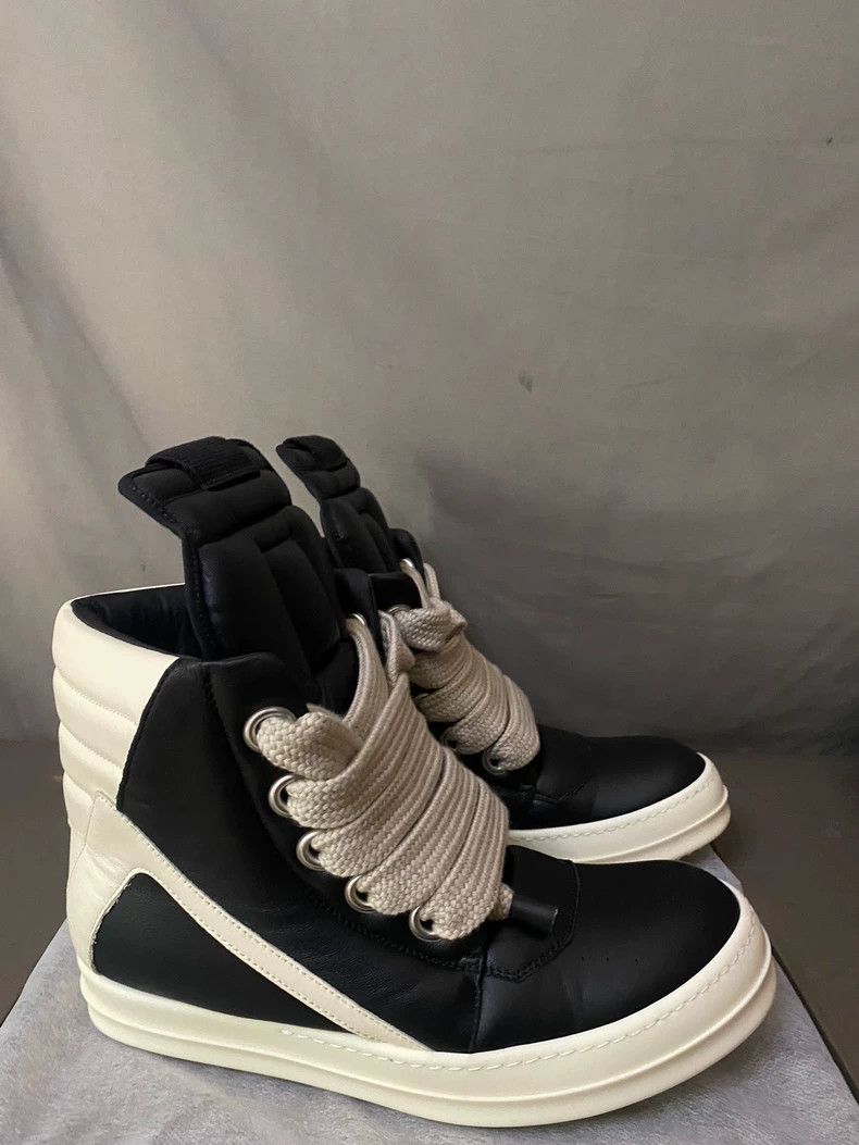 Rick Owens Rick Owens High-Top Sneakers with Thick Laces-yf Size US 10.5 / EU 43-44 - 3 Thumbnail
