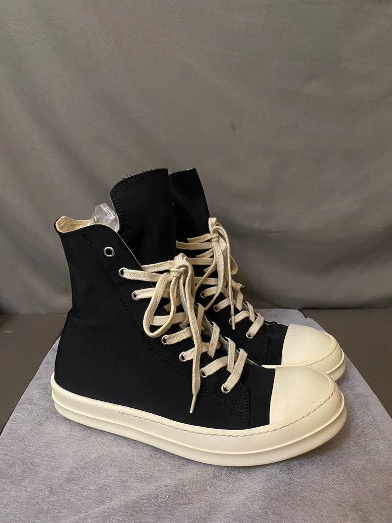 Rick Owens Rick Owens High-Top Canvas Sneakers-yf Size US 10.5 / EU 43-44 - 3 Thumbnail