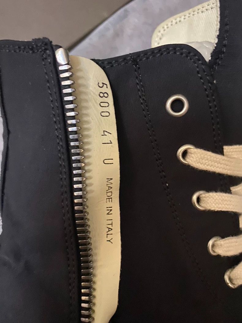 Rick Owens Rick Owens High-Top Canvas Sneakers-yf Size US 10.5 / EU 43-44 - 6 Thumbnail