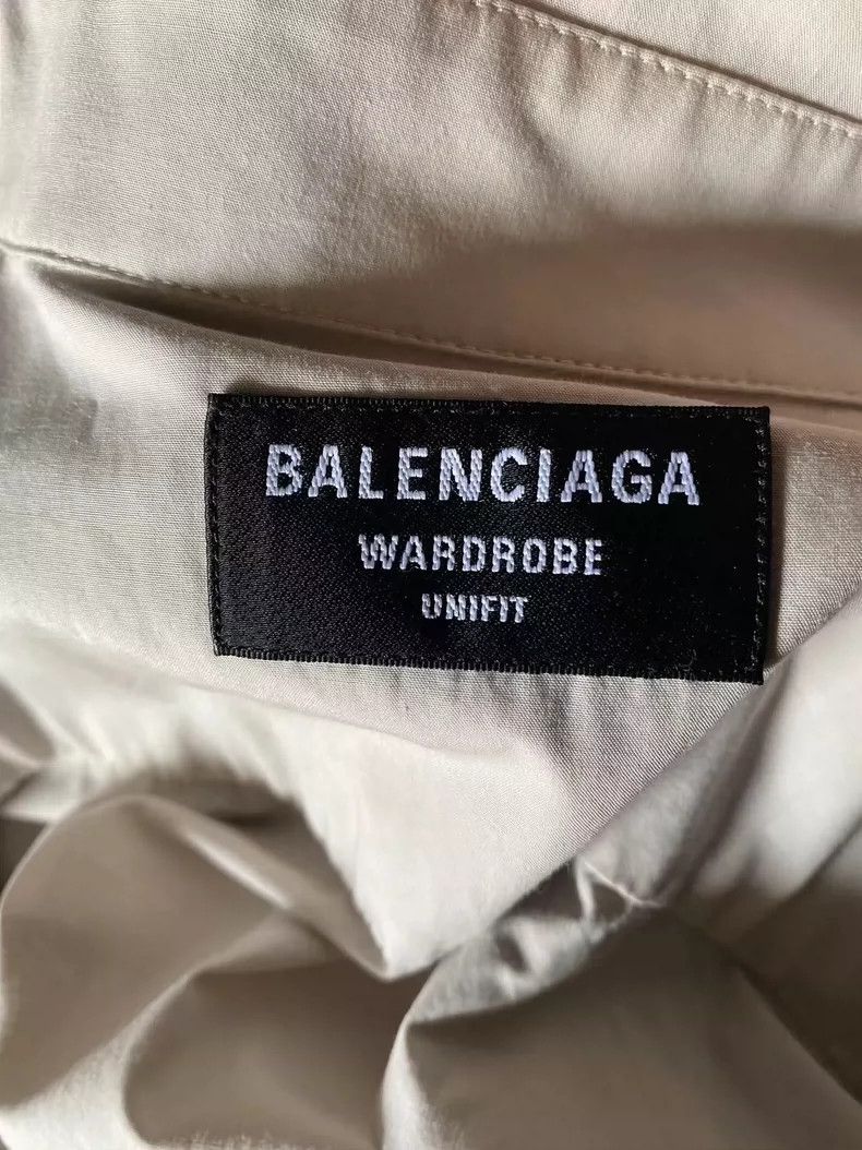 Balenciaga Balenciaga Paris Wave Print Short Sleeve Shirt-yf Size US XS / EU 42 / 0 - 4 Thumbnail